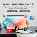 MegPad Portable Touchscreen TV Monitor
