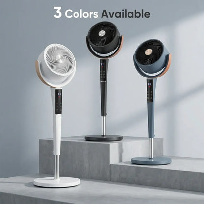 Elara Air – Quiet Bedroom Fan with Soft Night Light