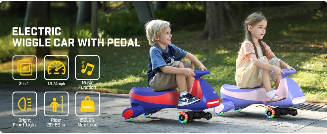 WiggleGo – Electric Wiggle Car with Pedal