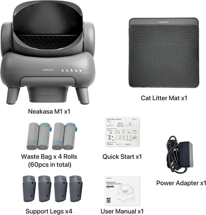 PurrClean™ – Self-Cleaning Smart Litter Box with App Control