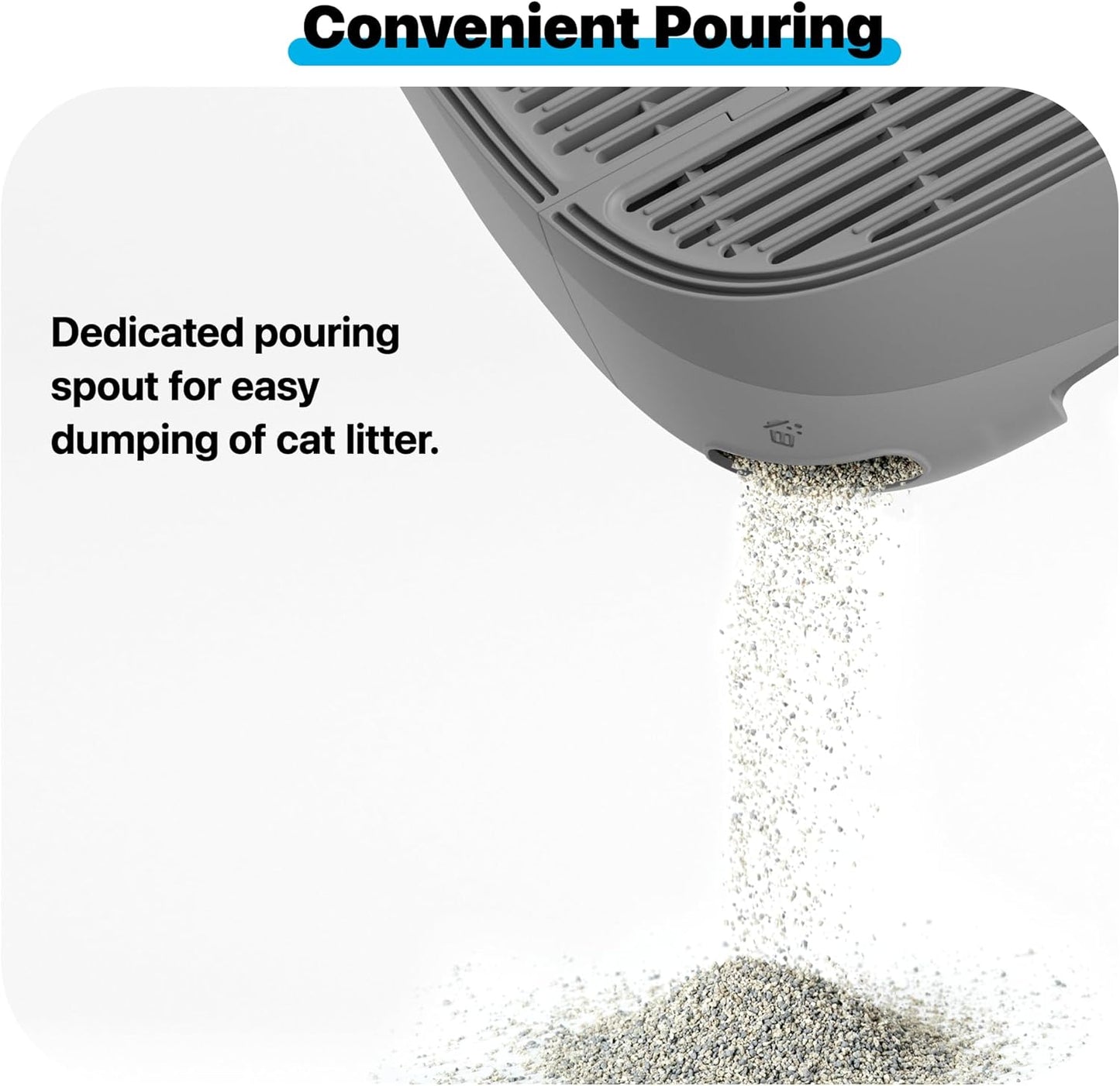 PurrClean™ – Self-Cleaning Smart Litter Box with App Control