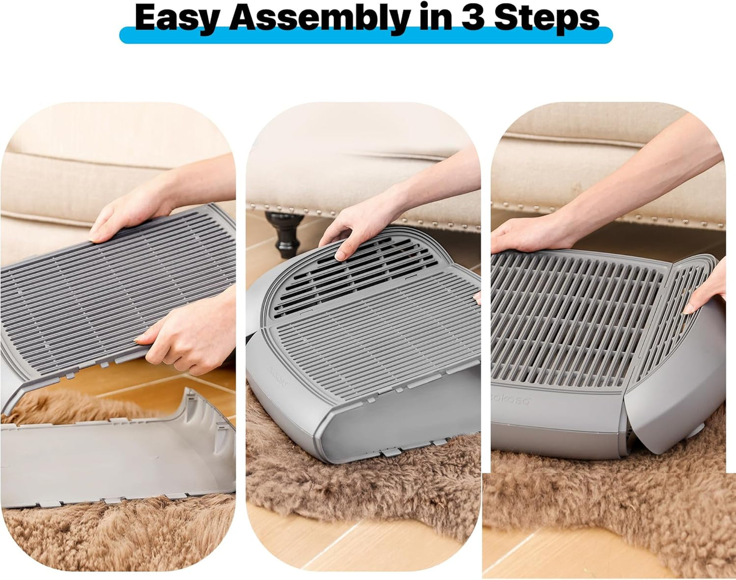 PurrClean™ – Self-Cleaning Smart Litter Box with App Control