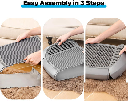 PurrClean™ – Self-Cleaning Smart Litter Box with App Control