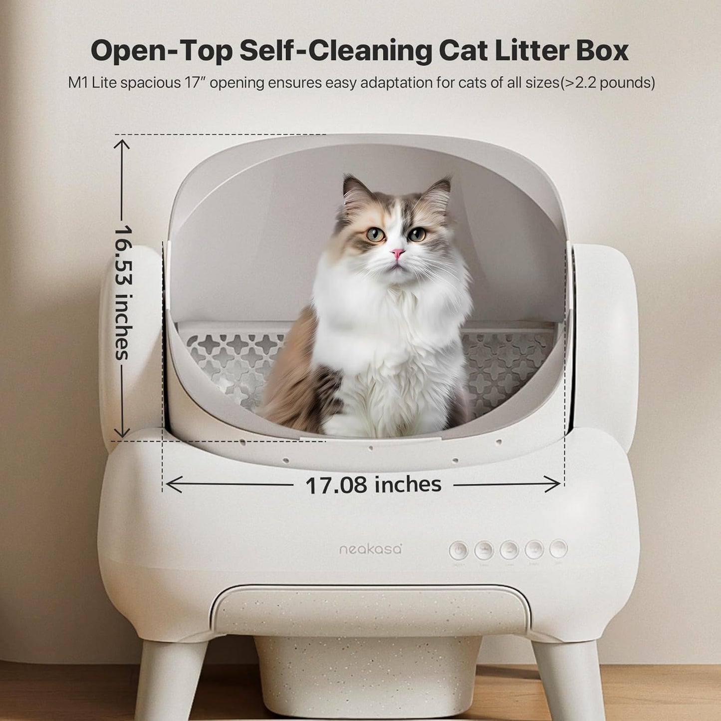 PurrClean™ – Self-Cleaning Smart Litter Box with App Control