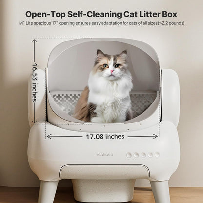 PurrClean™ – Self-Cleaning Smart Litter Box with App Control