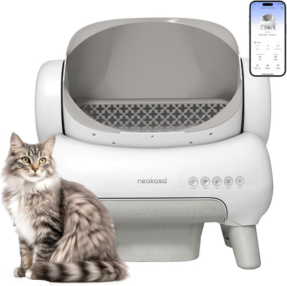 PurrClean™ – Self-Cleaning Smart Litter Box with App Control