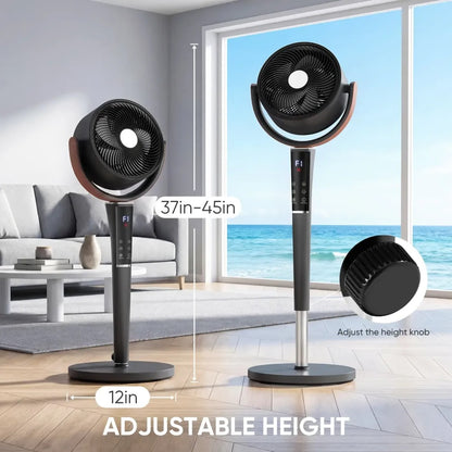 Elara Air – Quiet Bedroom Fan with Soft Night Light