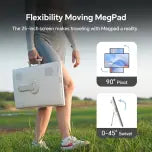 MegPad Portable Touchscreen TV Monitor
