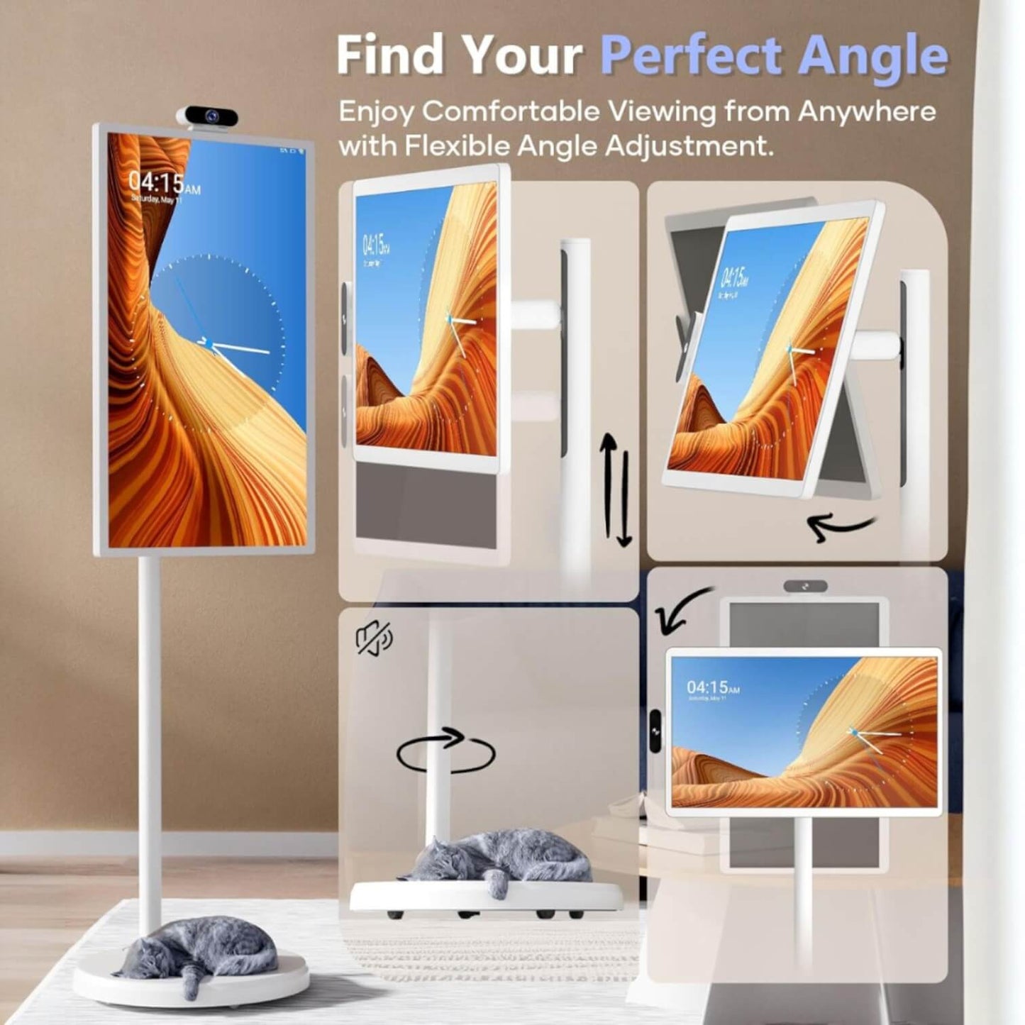 MegTV Portable Touchscreen 4K TV